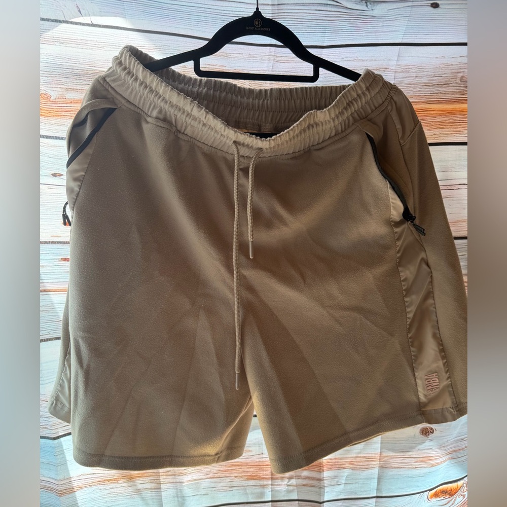 Men's NBA Athletic Drawstring Shorts -‎ Tan